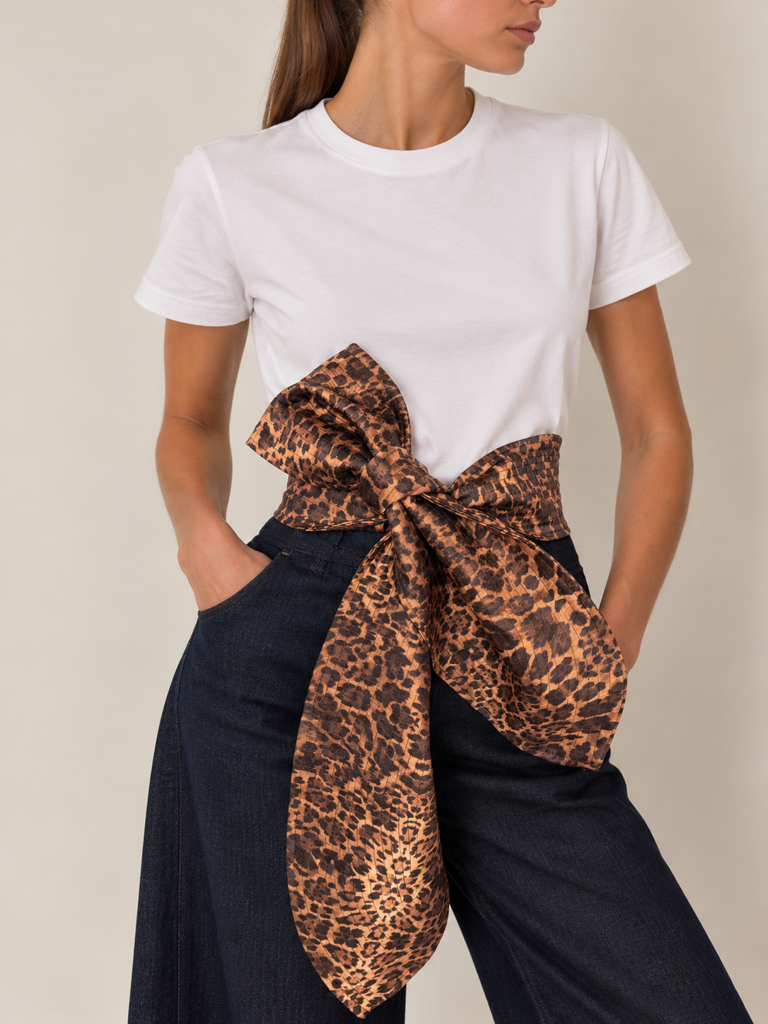 THE ICONIC BELT Leopardo