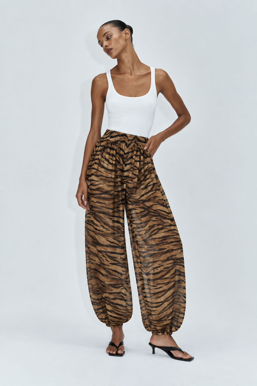 Pantalón Sauvage tigre